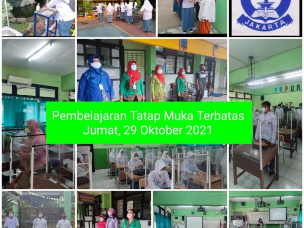 PEMBELAJARAN TATAP MUKA TERBATAS DI SMA NEGERI 30 JAKARTA