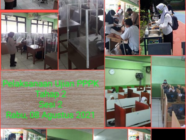 PELAKSANAAN UJIAN PPPK TAHAP 2 SESI 1 DAN SESI 2 (08 DESEMBER 2021)