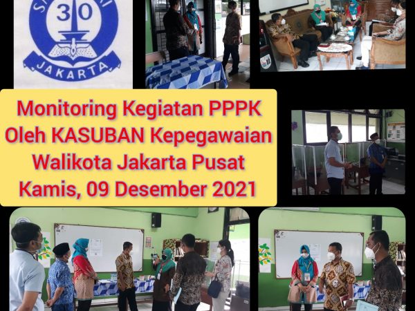 MONITORING KEGIATAN PPPK OLEH KASUBAN KEPEGAWAIAN WALIKOTA JAKARTA PUSAT