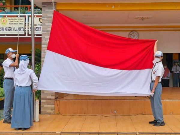 Upacara Pertama Memulai Semester Genap di 2023