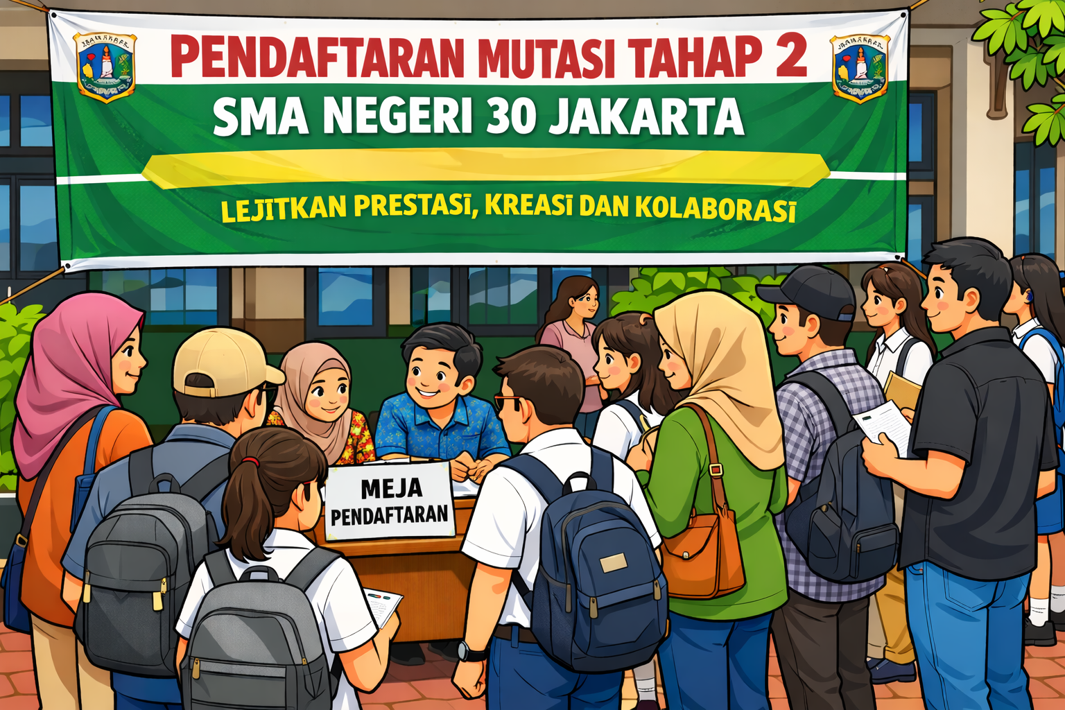 PERPINDAHAN PESERTA DIDIK SEMESTER GENAP TAHAP 2 TAHUN PELAJARAN 2025/2026
