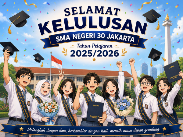 PENGUMUMAN KELULUSAN SMA NEGERI 30 JAKARTA