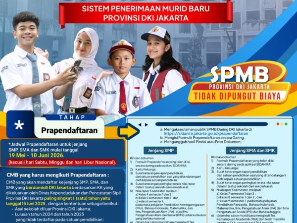 Jadwal SPMB 2026